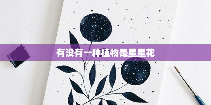 有没有一种植物是星星花