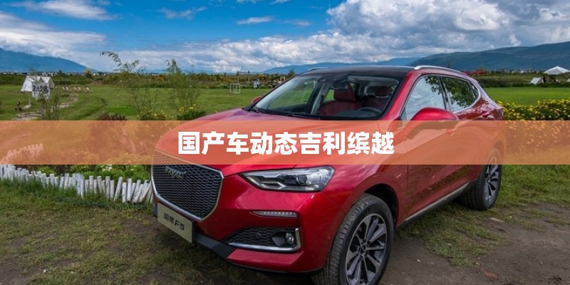 国产车动态吉利缤越