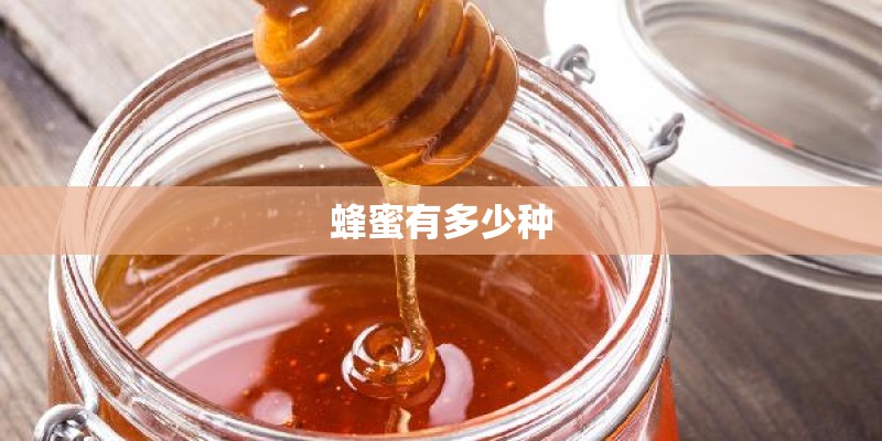 蜂蜜有多少种 蜂蜜有多少种