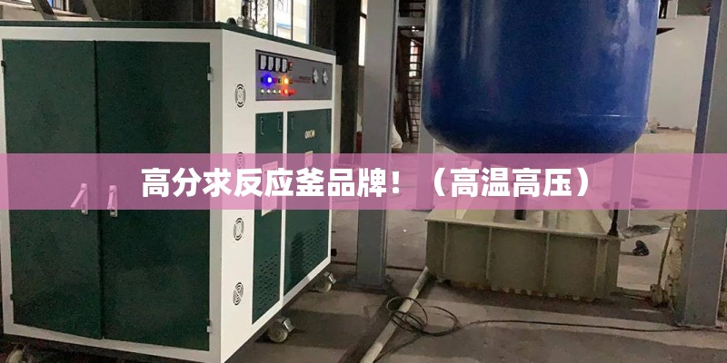 高分求反应釜品牌！（高温高压）