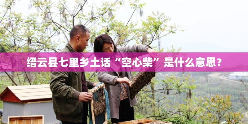 缙云县七里乡土话“空心柴”是什么意思? 缙云县七里乡土话“空心柴”是什么意思?