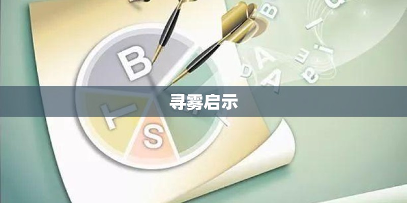 寻雾启示 寻雾启示